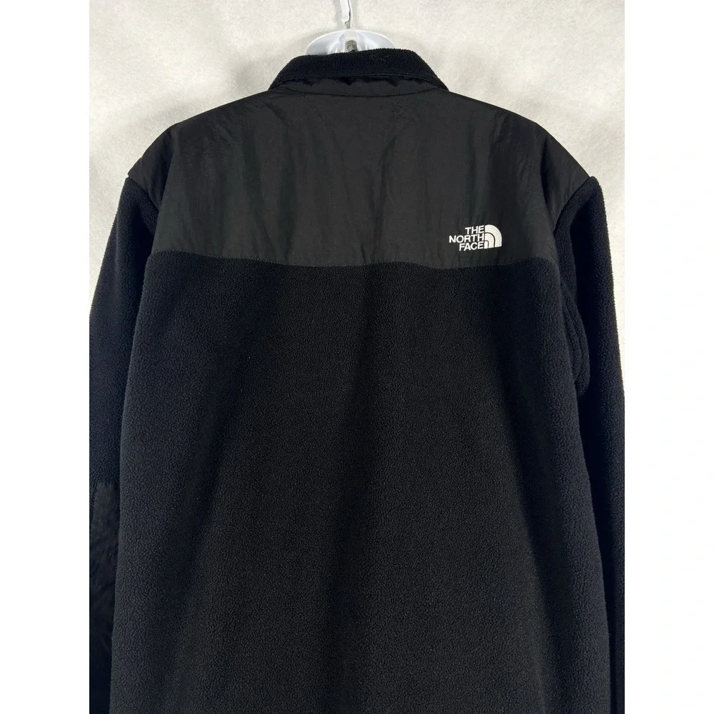 The North Face Denali Jacket Mens XL Black Fleece Lined Full Zip Polartec